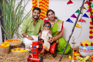 Read more about the article Let’s know how toddler baby enjoying Pongal 2026 at Coimbatore baby props and Baby Studio.